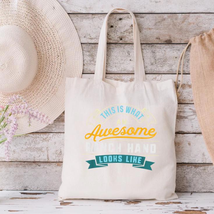Ranch Hand Shirt Awesome Job Occupation Graduation Canvas Tote Bag
