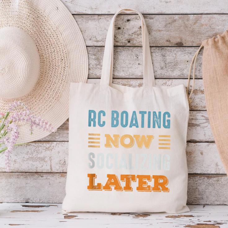 RC Boating Now Minimal Socializing Introvert Vintage Canvas Tote Bag RC Boating Now Minimal Socializing Introvert Vintage Canvas Tote Bag