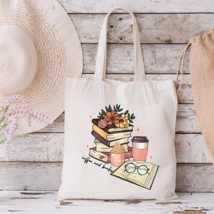 Read Books Drink Coffee For Women Canvas Tote Bag