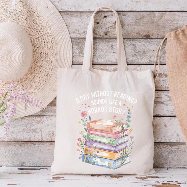 Reading Book Lover Humor For Readers And Bookworms Canvas Tote Bag