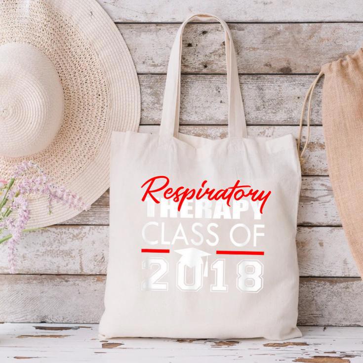 Respiratory Therapy Class Of 2018 Graduation Shirt Women Men Canvas Tote Bag