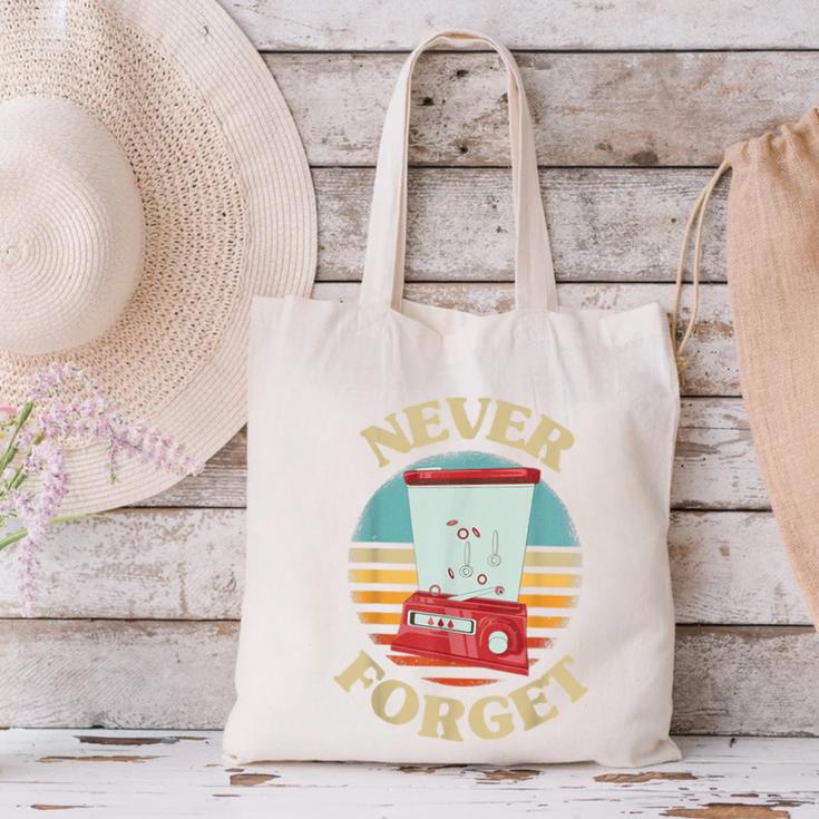 Retro Gaming Never Forget Nostalgia Vintage Canvas Tote Bag
