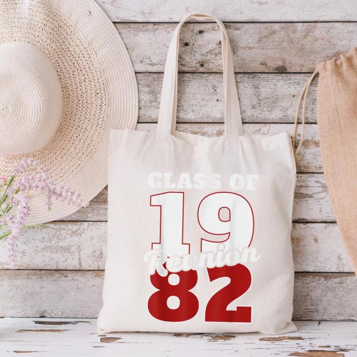 Reunion 1982 Class Of 1982 Reunion 82 Graduation 1982 Canvas Tote Bag