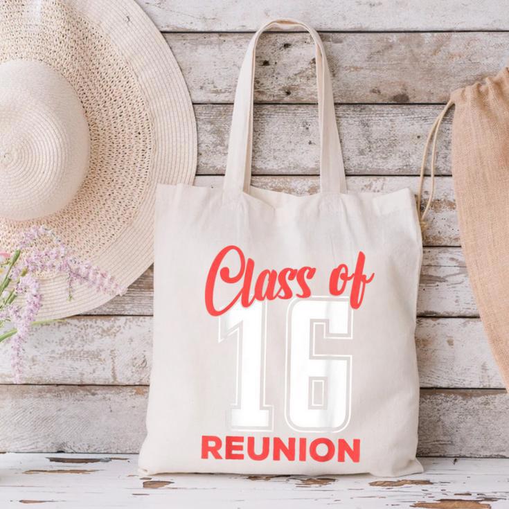 Reunion 2016 Class Of 2016 Matching Graduation High School Canvas Tote Bag
