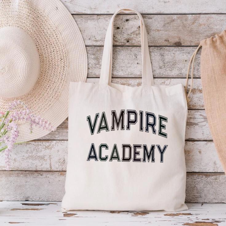 Sarcastic VAMPIRE ACADEMY Introvert Anti Social Canvas Tote Bag