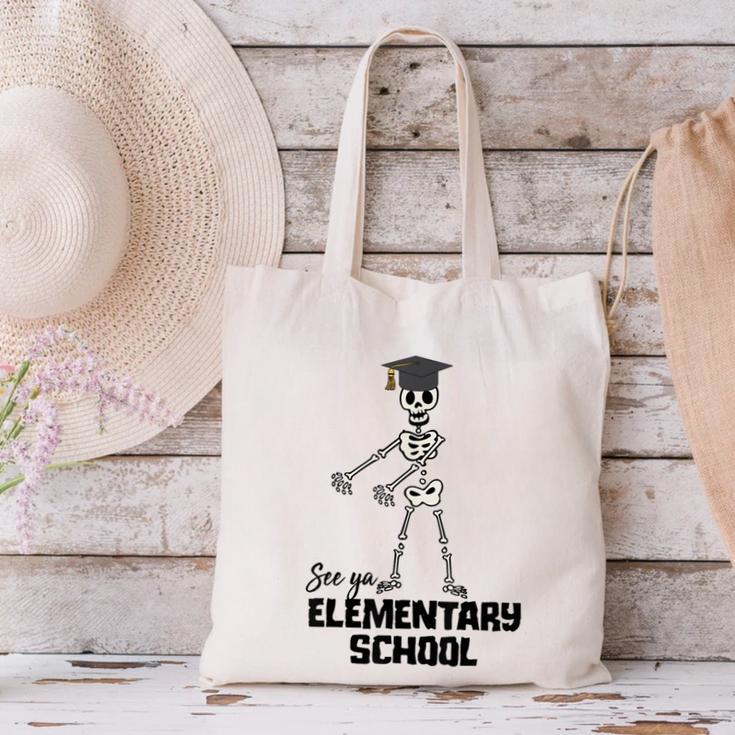 See Ya Elementary School Shirt Cool Graduation Tee Canvas Tote Bag
