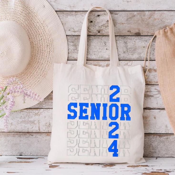 Senior 2024 Graphic Class Of 2024 Graduation Graphic Canvas Tote Bag