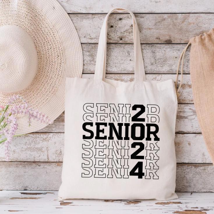 Senior 2024 Class Of 2024 Graduation 2024 Women Boy Girl Canvas Tote Bag