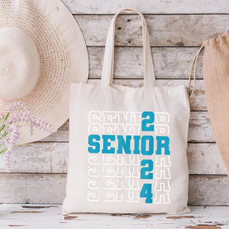 Senior 2024 Graduation Class Of 2024 Senior Boys Girls Canvas Tote Bag
