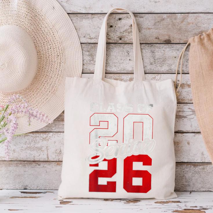 Senior 2026 Class Of 2026 Graduation 2026 Senior 26 Graduate Canvas Tote Bag