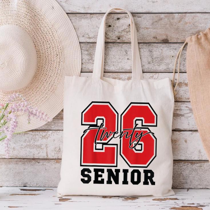 Senior 2026 Class Of 2026 School Graduation 2026 Merch Canvas Tote Bag