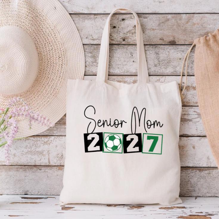 Senior 2027 Soccer Mom Final Season Class Of 2027 Graduation Canvas Tote Bag