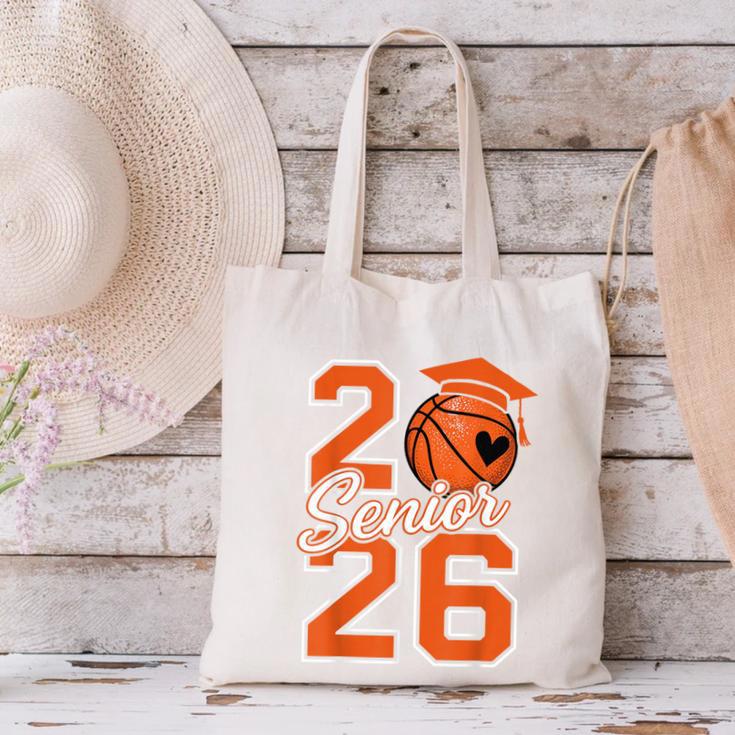 Senior Basketball Class Of 2026 Crew Basketball Graduation Canvas Tote Bag