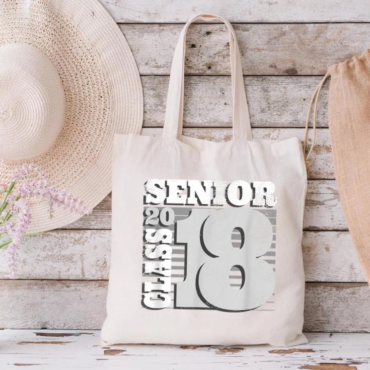 Senior Class Of 2018Shirt High School Graduation Canvas Tote Bag