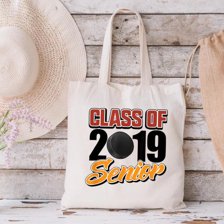 Senior Class Of 2019 Tshirt Graduation Students Hockey Canvas Tote Bag