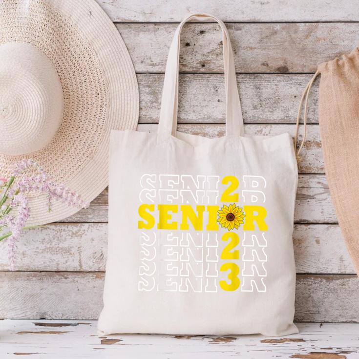 Senior Class Of 2023 Sunflower Graduation Seniors 23 Canvas Tote Bag