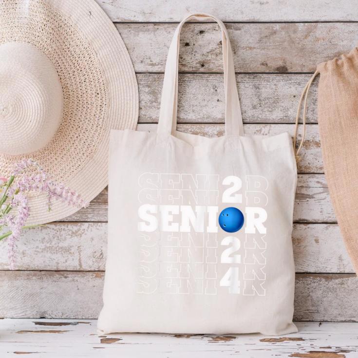 Senior Class Of 2024 Bowling First Day Of School Graduation Canvas Tote Bag