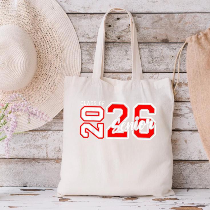 Senior Class Of 2026 Graduation Back To School Senior 26 Canvas Tote Bag