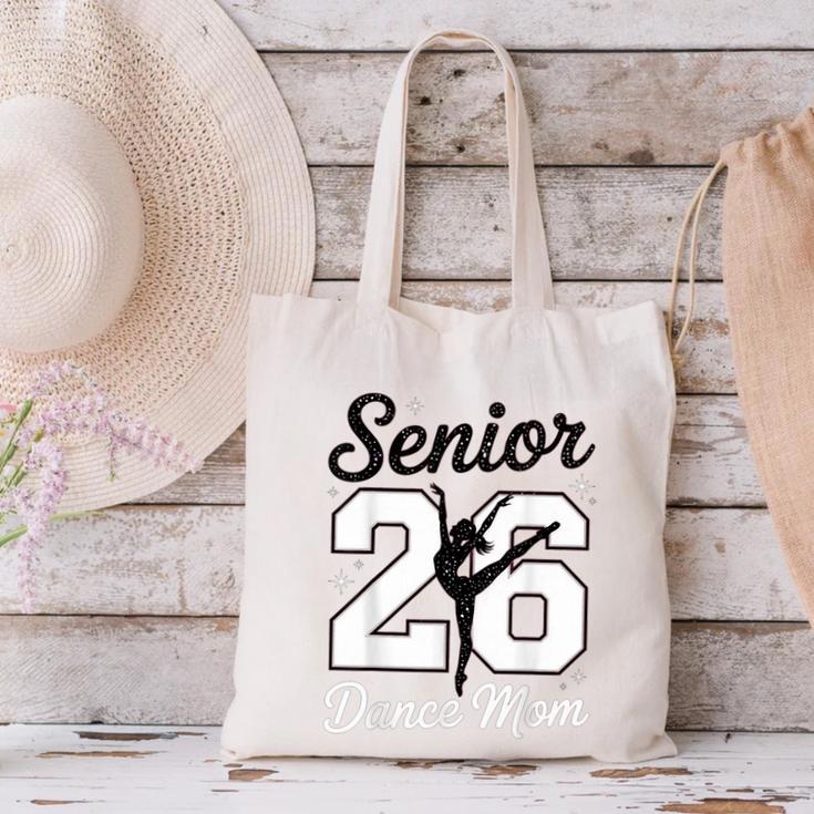Senior Dance Mom Class Of 2026 Dancer Daughter Graduation Canvas Tote Bag