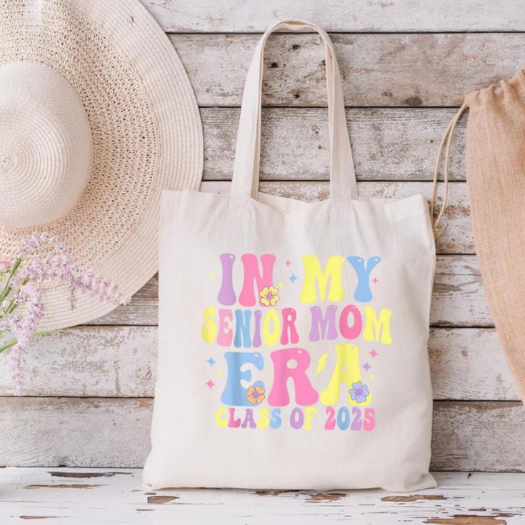 In My Senior Era Mom Class Of 2025 Senior 2025 Graduation Canvas Tote Bag