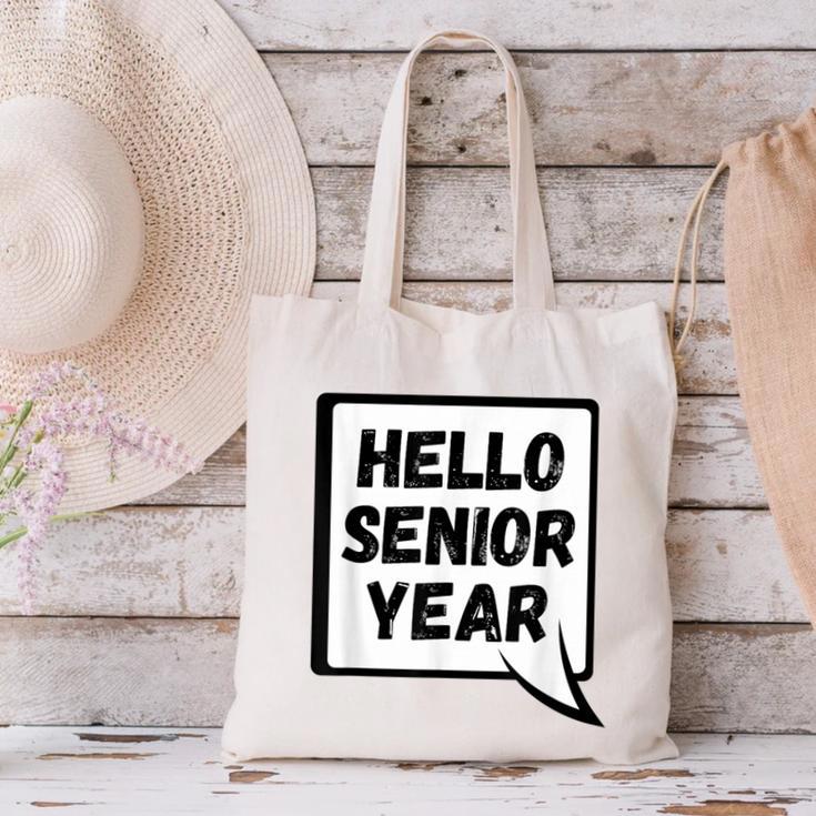 Seniors Class Of 2026 Back To School Graduation Canvas Tote Bag