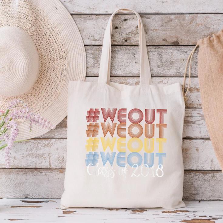 We Out Shirt Graduation For Her Him Class Of 2018 Canvas Tote Bag
