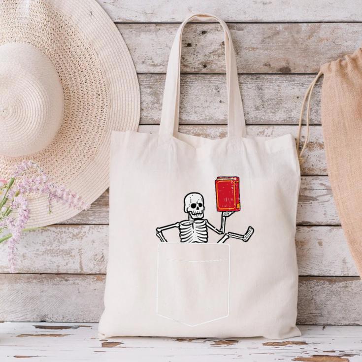 Skeleton Books Read Book Reading Librarian Across America Canvas Tote Bag Skeleton Books Read Book Reading Librarian Across America Canvas Tote Bag