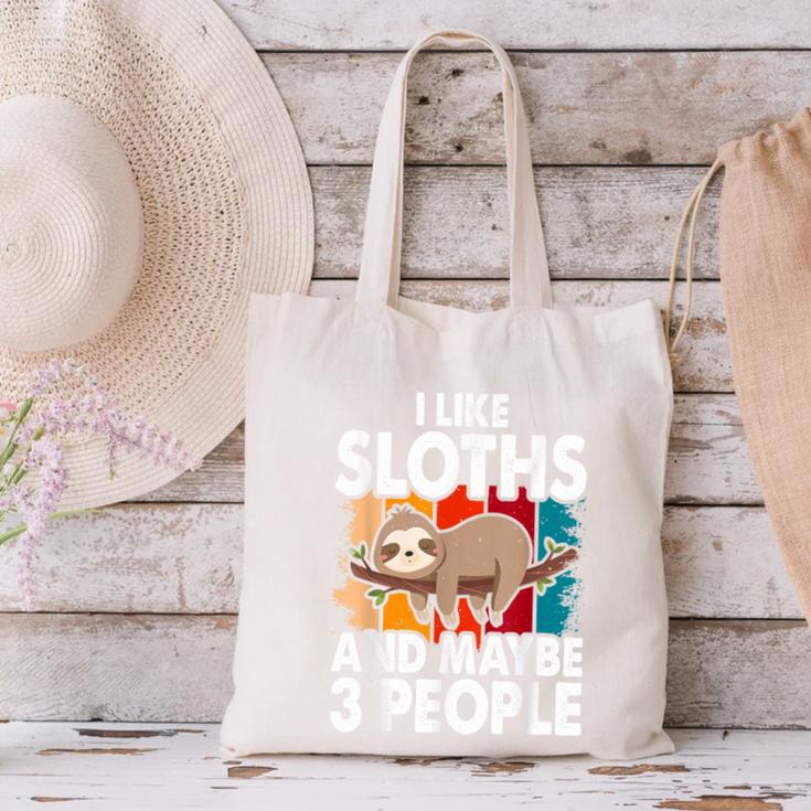 Sloth For Sloth Lover Men Women Kids Introvert Canvas Tote Bag Sloth For Sloth Lover Men Women Kids Introvert Canvas Tote Bag