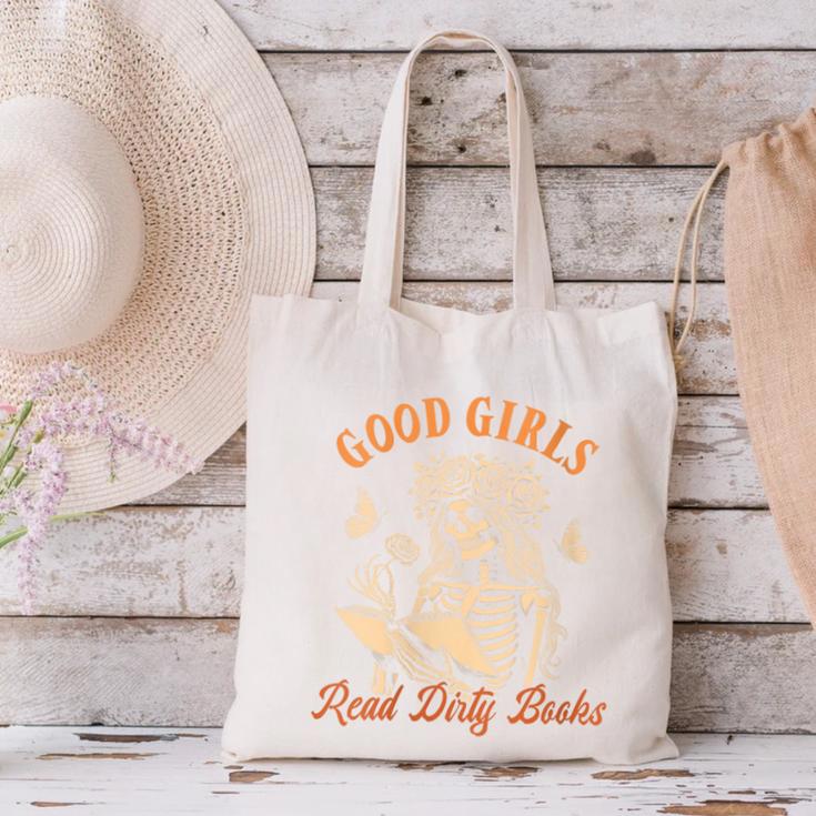 Smut Reader Spicy Romance Good A Girls Read Dirty Books Canvas Tote Bag