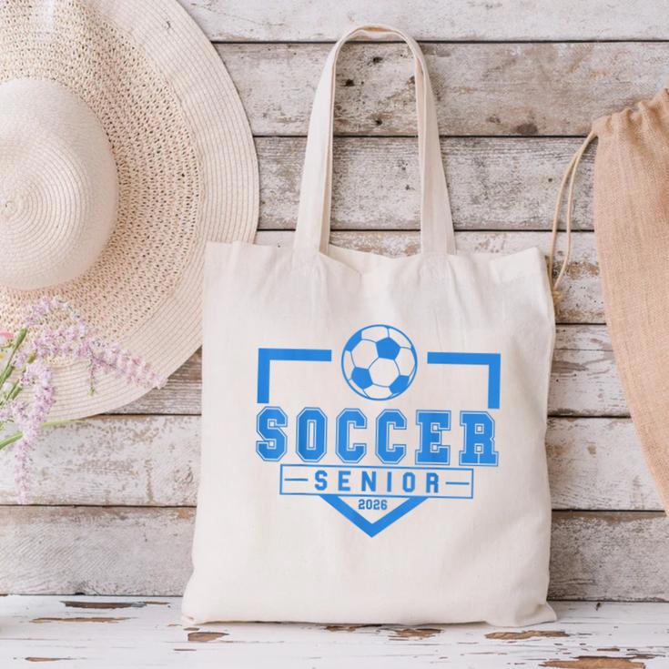 Soccer Senior Night Soccer Senior 2026 Graduation 44 Canvas Tote Bag