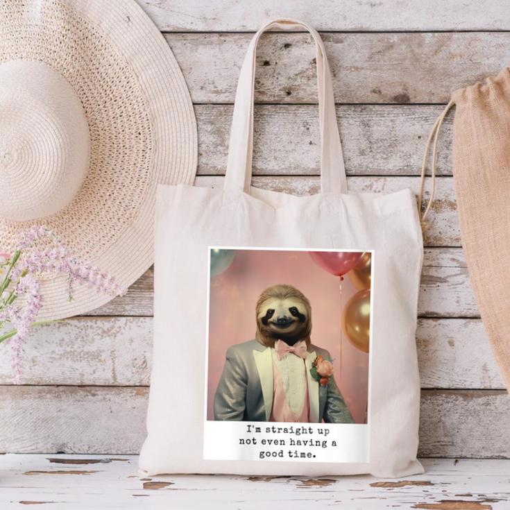 Social Anxiety Not Having A Good Time Socializing Introvert Canvas Tote Bag