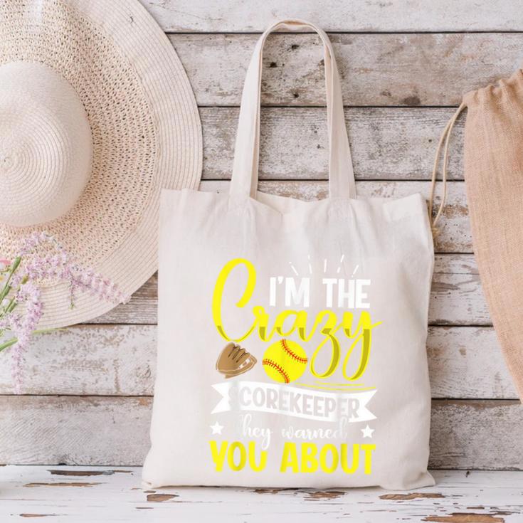 Softball Scorekeeper For a Score Book Keeper Canvas Tote Bag