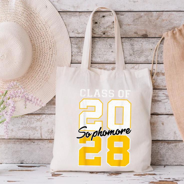 Sophomore 2028 Class Of 2028 Graduation 2028 10th Grade Canvas Tote Bag Sophomore 2028 Class Of 2028 Graduation 2028 10th Grade Canvas Tote Bag