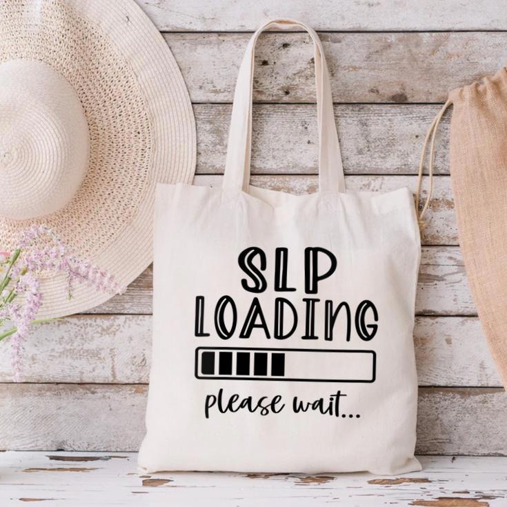 Speech Pathologist Loading 2021 Graduation Speech Therapist Canvas Tote Bag