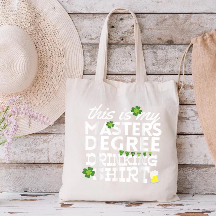 St Patricks Day Masters Degree MSW Graduation Social Work Canvas Tote Bag