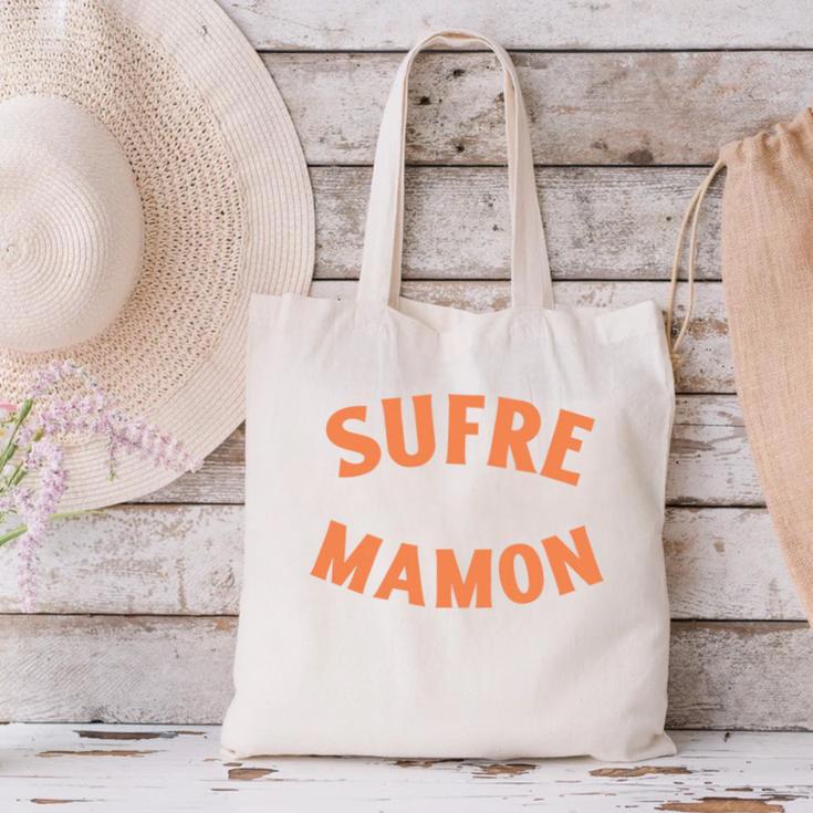 Another Sufre Mamon 80's Spanish Nostalgia Premium Tri-Blend Canvas Tote Bag