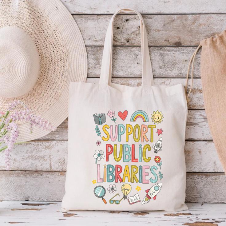Support Public Libraries Reading Book Nerd Bookworm Literacy Canvas Tote Bag Support Public Libraries Reading Book Nerd Bookworm Literacy Canvas Tote Bag