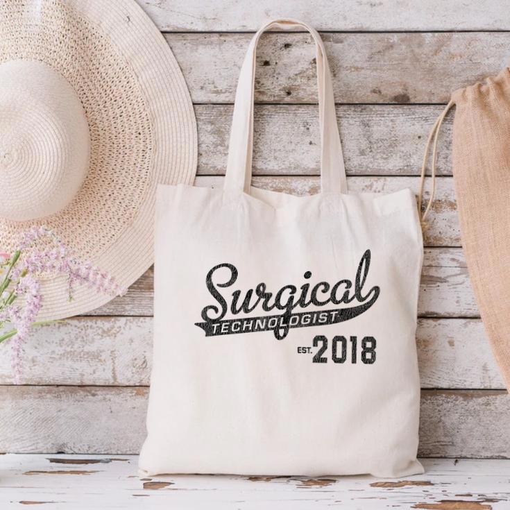 Surgical Technologist Shirt 2018 Graduation Canvas Tote Bag