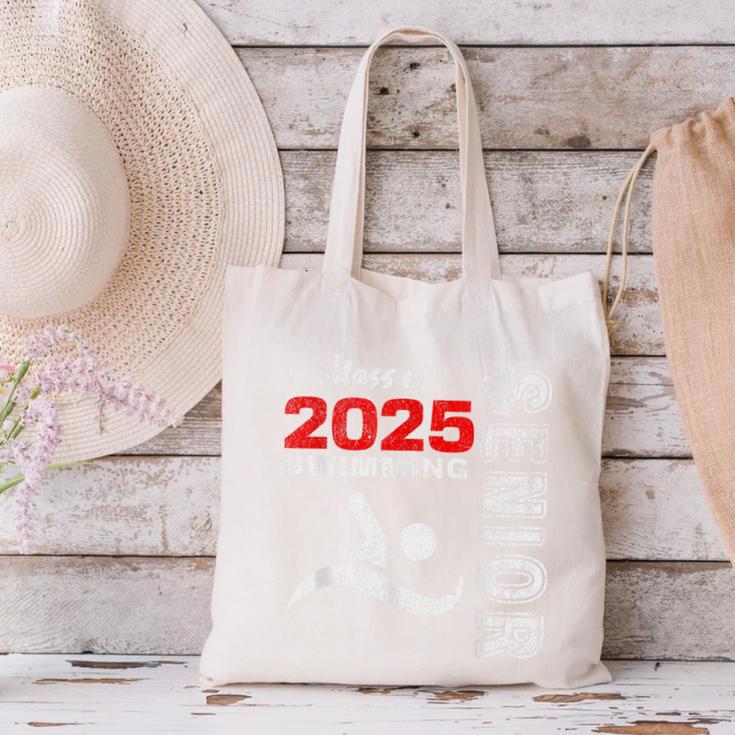 Swimming Team Senior Class Of 2025 Graduation 2025 Canvas Tote Bag