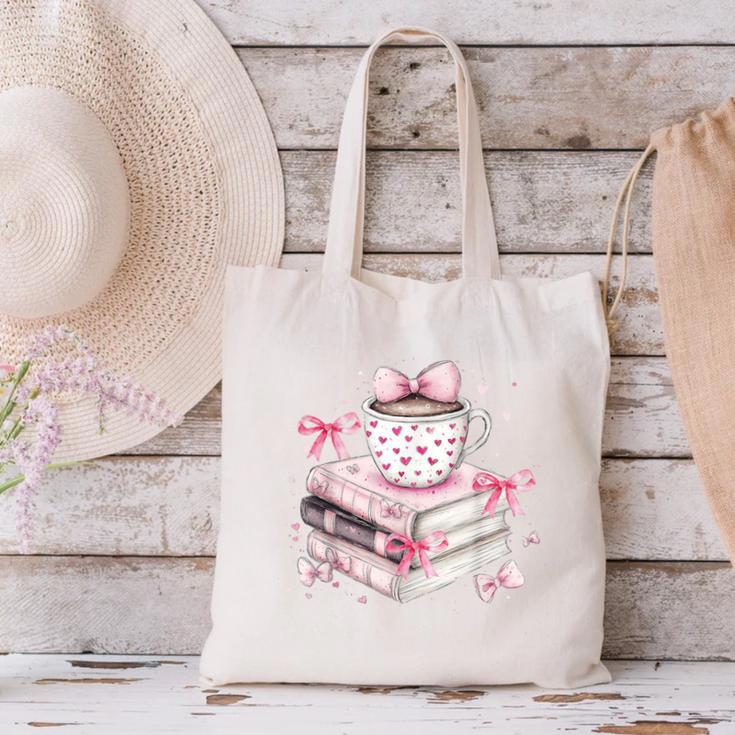 Teacher Valentine's Day All Booked For Valentines Reading Canvas Tote Bag Teacher Valentine's Day All Booked For Valentines Reading Canvas Tote Bag