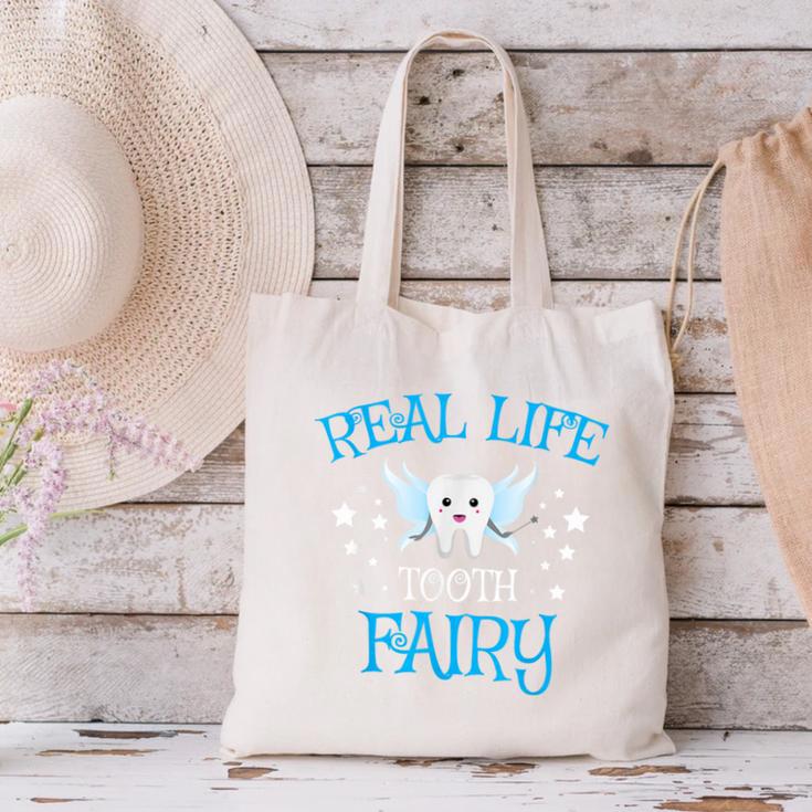 Tooth Fairy Tshirt Cute Dental Hygienist GraduationShirt Canvas Tote Bag