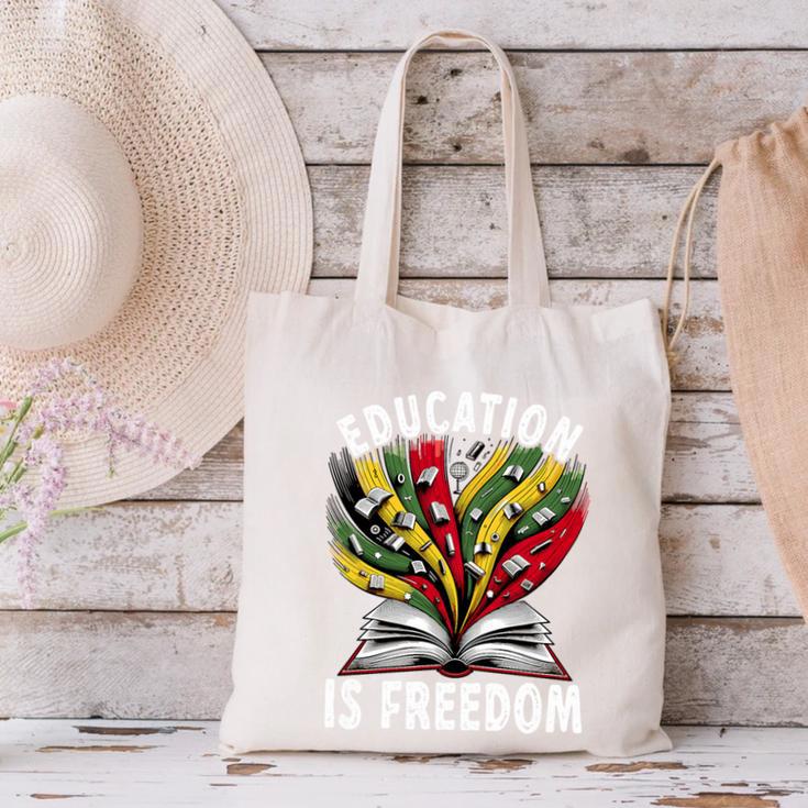 History Education Is Freedom Books Black History Premium Tri-Blend Canvas Tote Bag History Education Is Freedom Books Black History Premium Tri-Blend Canvas Tote Bag