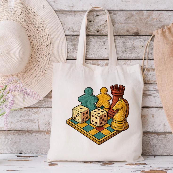 Vintage Board Game Art – Tabletop Nostalgia Canvas Tote Bag Vintage Board Game Art – Tabletop Nostalgia Canvas Tote Bag