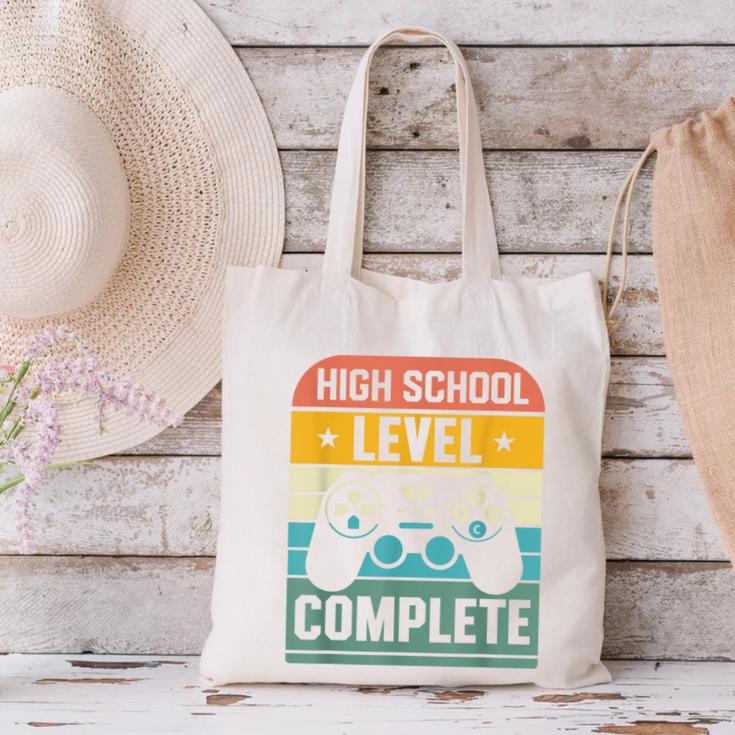 Vintage Class Of 2024 High School Graduation Student Canvas Tote Bag