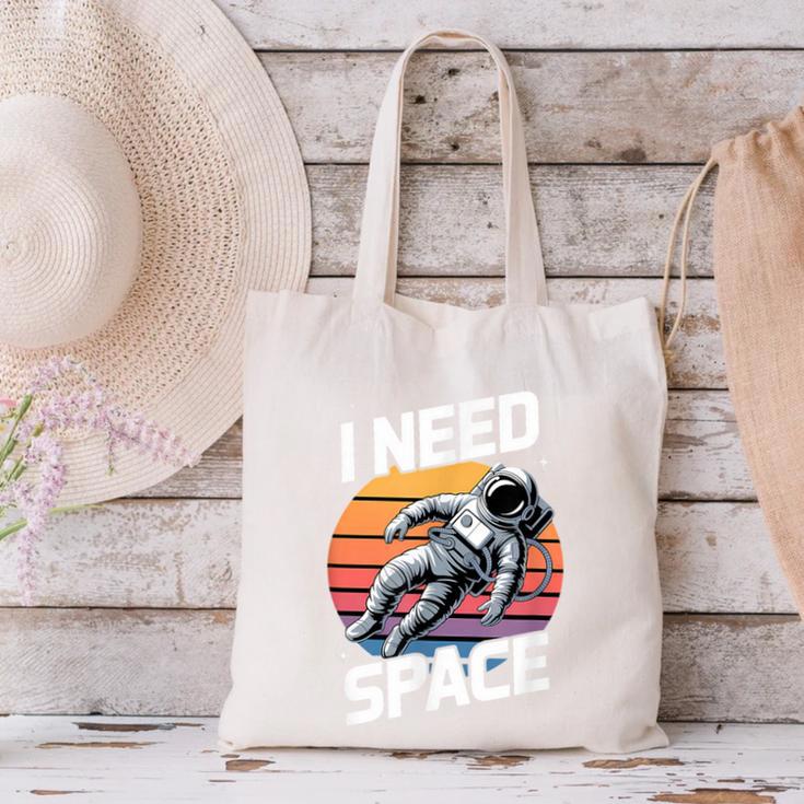 Vintage Space For Introverts I Need Space Canvas Tote Bag Vintage Space For Introverts I Need Space Canvas Tote Bag