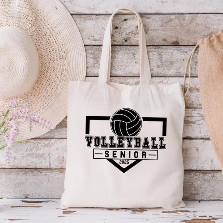 Volleyball Senior Night Volleyball Senior 2025 Graduation 30 Canvas Tote Bag