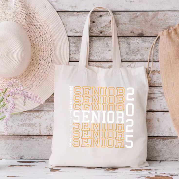 Weightlifting Senior Night Senior 2025 Graduation 42 Canvas Tote Bag