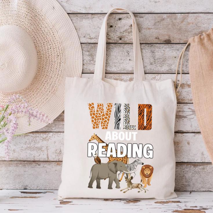 Wild About Reading Book Reader Book Nerd Book Reading Lover Premium Tri-Blend Canvas Tote Bag Wild About Reading Book Reader Book Nerd Book Reading Lover Premium Tri-Blend Canvas Tote Bag
