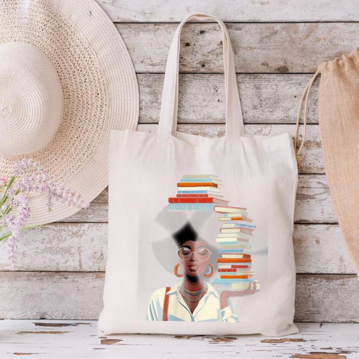 Women's Education Is Freedom Teacher Books Black History Month Canvas Tote Bag