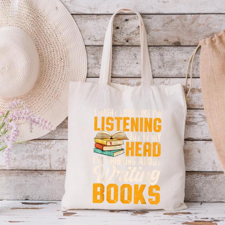 Writer Book Published Author Writers Men Women Canvas Tote Bag